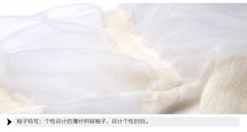 2014春夏新款女裝網(wǎng)紗藕毛針織衫 泡泡袖修身短款毛衣套頭衫的時(shí)尚魅力